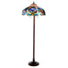 Lydia 2-Light Victorian Floor Lamp
