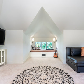 Creative Spaces - A Finished Attic For A Vintage Farmhouse