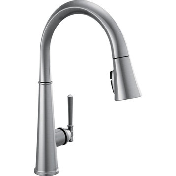 Delta 9182-AR-PR-DST Emmeline Single Handle Pull Down Kitchen Faucet