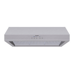 Thermador 36" Professional Series Canopy Wall Hood Stainless 1200 Cfm | HPWB36FS - Range Hoods And Vents