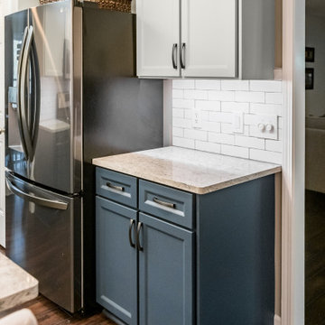 Two-Tone Kitchen Remodel Done With Cabinet Refacing