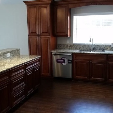 Chocolate Laminate Install