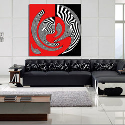 My art on wall - part 3 - MATRIX - Artwork