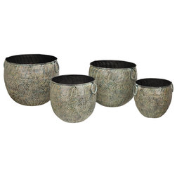Traditional Outdoor Pots And Planters by Silver & Crystal Gallery