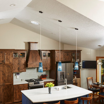 Complete Kitchen Restructure in Maple Grove