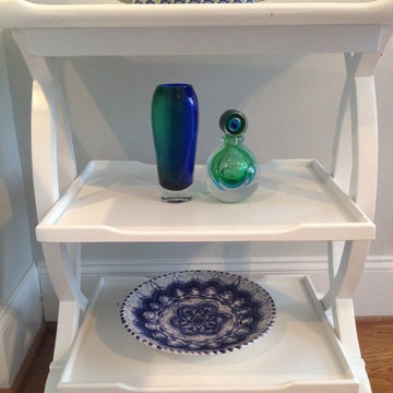 Blue and Green Decorating