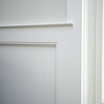 Custom Recessed Panel Wainscotting