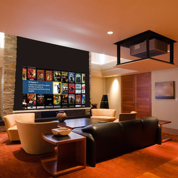 Modern Transitional Living Room