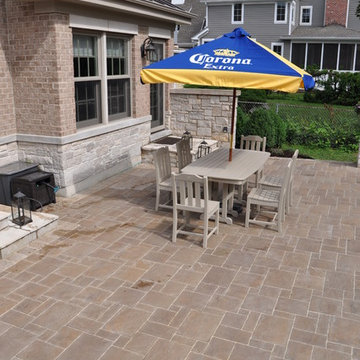 Western Springs - Entry Sidewalk & Outdoor Living Patio
