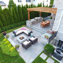 Outside