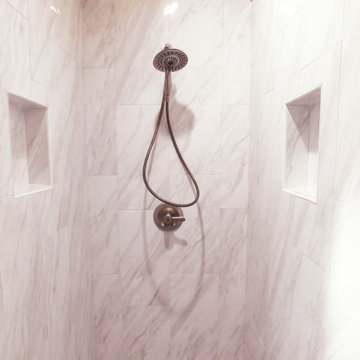 White Modern Shower