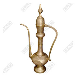 DECORATION TEA POT JASMINE GOLD POLISHED - Home Accessories & Decor