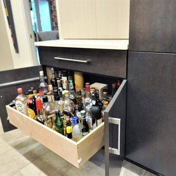 Modern Memphis Two-Toned Kitchen Remodel