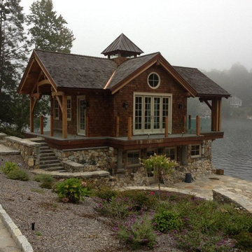 Classic New England Boathouse
