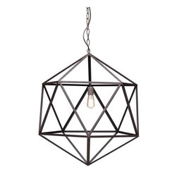 Amethyst Ceiling (Large) - Flush-mount Ceiling Lighting