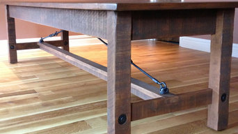 Rustic Cherry Harvest Table