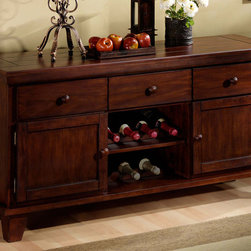 Crown Mark - Brownstone Server - Buffets And Sideboards