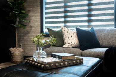 Transitional home design photo in Other