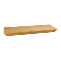 Wallscapes - Woodridge 8 in. x 1-3/4 in. Floating Shelf Kit (Price Varies By Finish/Length) - Display And Wall Shelves 