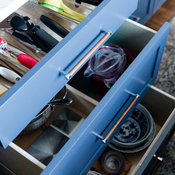 Coastal Blues Kitchen Renovation