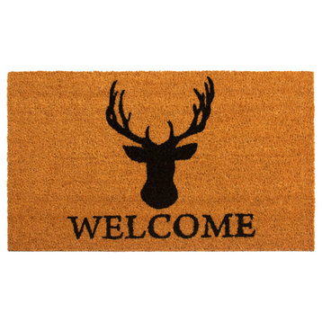 Deer Welcome Doormat, 36"x72"