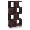 4-Shelf Eco-friendly Malibu Bookcase Storage in Espresso