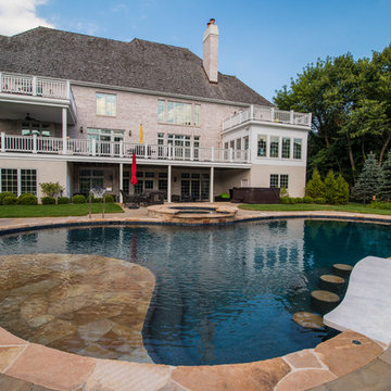 Freeform Pool in Libertyville, IL