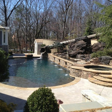 Completed Closed Flume Slide