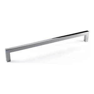 Celeste Square Knob Cabinet Knob Polished Chrome Solid Zinc