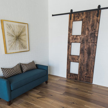 Mid Century Modern Barn Doors
