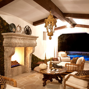 Stone Fireplace Mantels