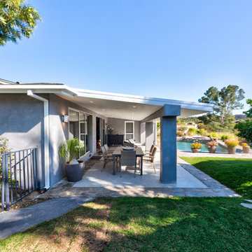 Calabasas, Smooth Stucco, Re-stucco, Outdoors Living Space.