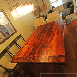 Reclaimed Wood Harvest Tables - Products