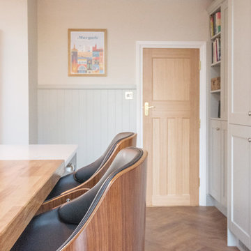 A contemporary Shaker kitchen for a period seaside home