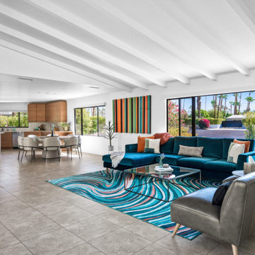 Retro Modern Living Room - Palm Springs