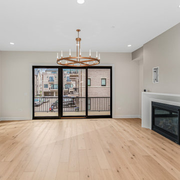 End Unit - Modern Luxury Transitional Rowhome | Heritage Place Naperville, IL
