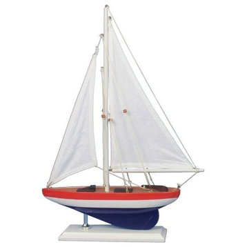 USA Sailer, Model Sailing Ship, 17"
