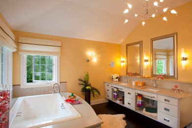 Transitional bathroom photo in Other