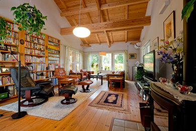 Scandinavian living room in Other.