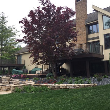 St Joseph River Poolside Fire Pit