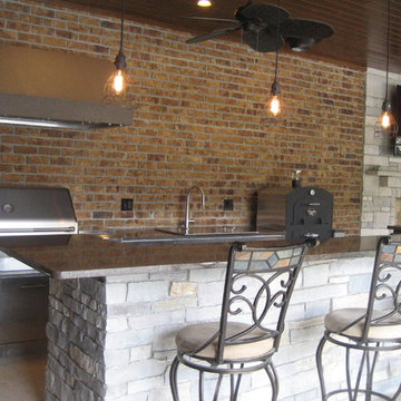 High Point Outdoor Kitchen (Designer: Jerilyn Horn)