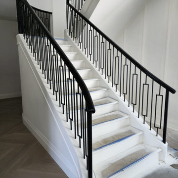 Curved Staircase - Boca Raton