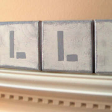Wood Letter Blocks