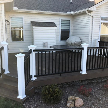 New Trex Deck with Fiberon Rails