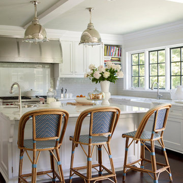 AFTER: New Kitchen with custom cabinetry and professional grade appliances