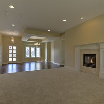 Custom ranch plan 2,136 sq. ft. on main flr.