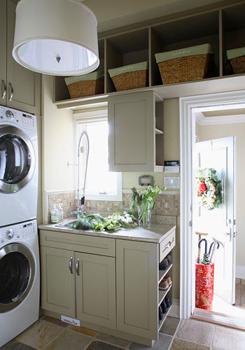 Asian Laundry Room Design Ideas, Remodels & Photos