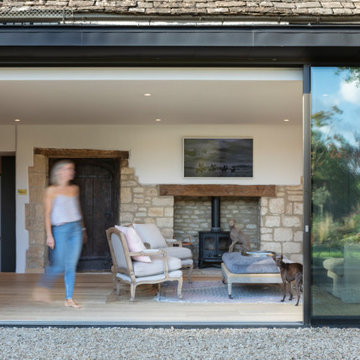 Listed building extension and kitchen in the Cotswolds
