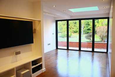 Contemporary home design in Hertfordshire.