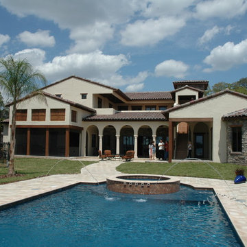 Renovated Rear Elevation & Pool